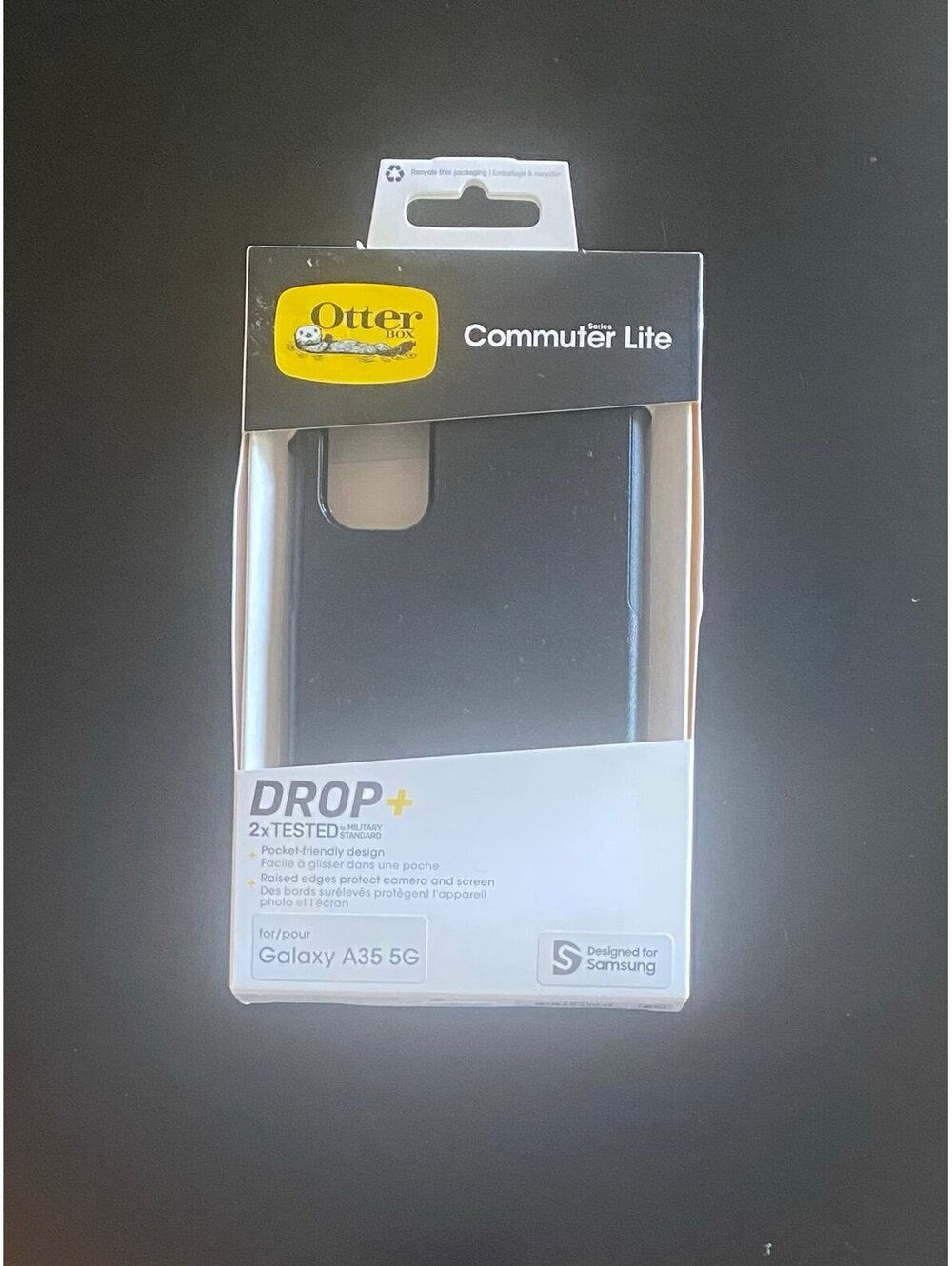 OtterBox Commuter Series Lite Case for Samsung Galaxy A35 5G Black